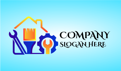 Logotipo Da Ferramenta Pincel Faz-Tudo