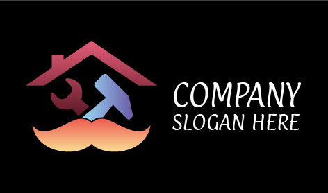 Casa Ferramentas De Carpintaria Faz-Tudo Logotipo