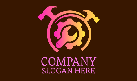 Logotipo Innovador De Mecánico Manitas