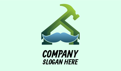 Logo Tukang Bangunan Premium