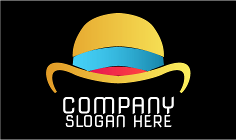 Kamelfarbenes Melone Logo