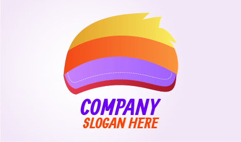 Schickes Visier Hut Logo