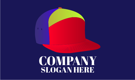 Dunkelblaues Baseballmütze Logo