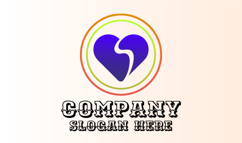 Logotipo Do Coração Partido