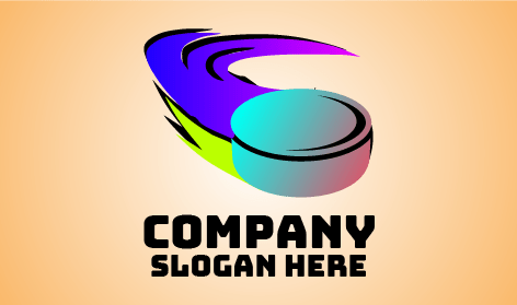 Logo Hoki Puck Terbang