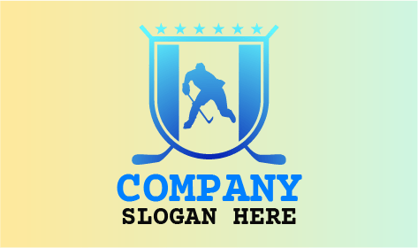 Logo Spanduk Tim Hoki