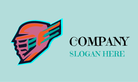 Logo Helm Hoki Merah Muda