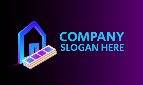 Door Installation Home Improvement Logo