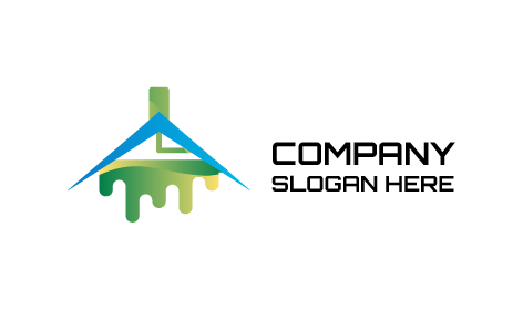 Paint Home Improvement Logo
