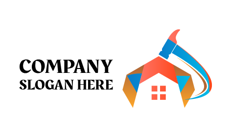 Vivid Hammer Home Improvement Logo