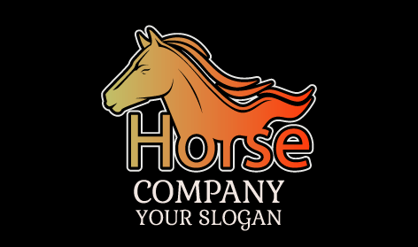 Fantastisches Logo Für Pferdemarken