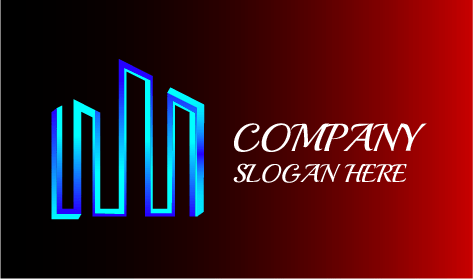 Logo D'hôtel Bleu Fascinant