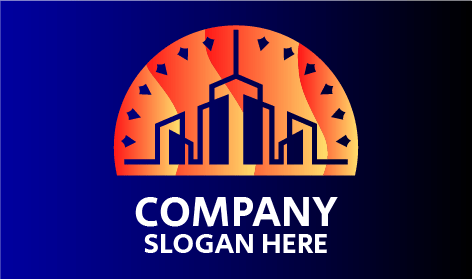 Logo De Bâtiment D'hôtel De Luxe