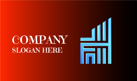 Logo De L'immeuble D'hôtel En Forme De Puzzle