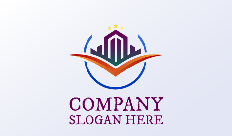 Logo De L'hôtel Trois Étoiles En Or