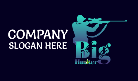 Blue Man Hunting Logo