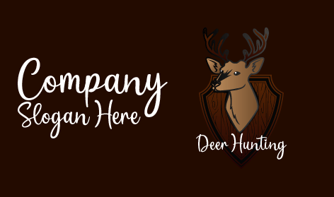 Geyik Avı Orman Logosu