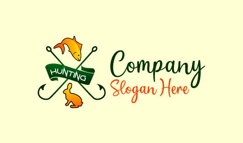 White Hunting Wordmark Logo