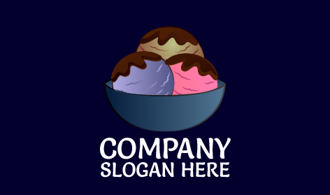 Logo De Délicieuses Glaces En Pot