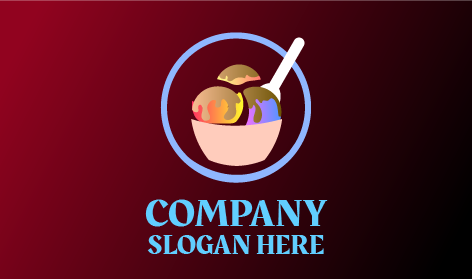 Logo De Glace À Trois Boules