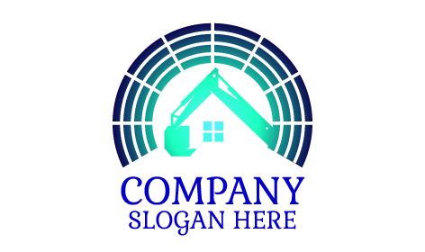 Industrielogo Für Bulldozerdach