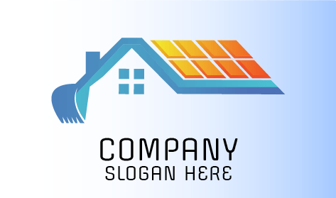 Bau Bagger Industrie-Logo