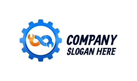 Unendlichkeitswerkzeuge-Industrielogo