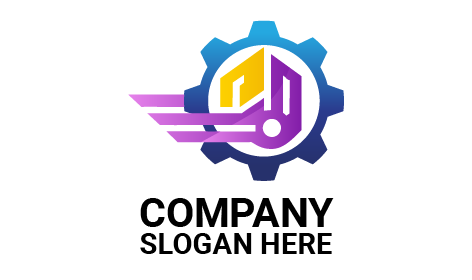 Logo Für Wartungsarbeiten in Der Industrie