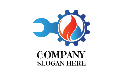 Logo Für Die Arbeit in Der Erdölindustrie