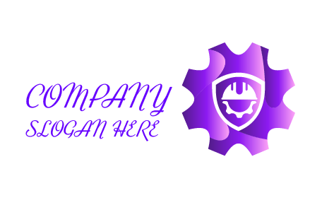 Abgeschirmtes Helm-industrielogo