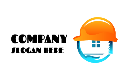 Wassersparendes Industrielogo