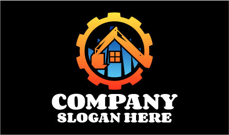 Industrielogo Mit Holzstruktur