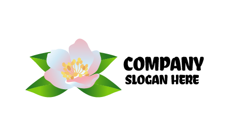 Logo A Quattro Foglie Di Gelsomino