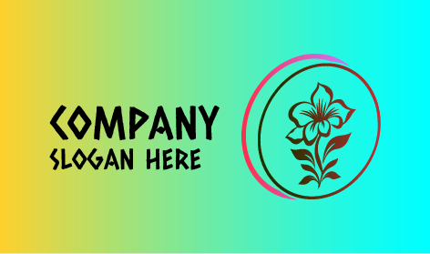 Logo Di Lusso Con Pianta Di Gelsomino