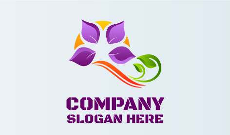 Logo Del Gelsomino Dei Petali Viola