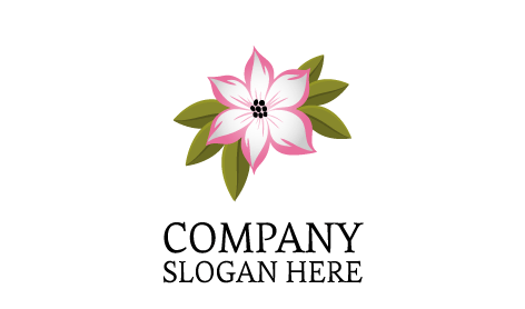 Sofisticato Logo Con Fiore Di Gelsomino