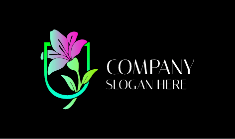 Logo Morbido Del Fiore Di Gelsomino