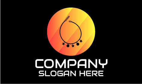 Bijoux Ras Du Cou Noir Logo