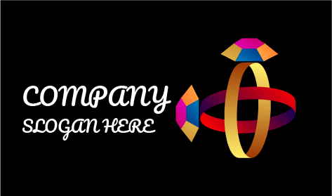 Logo De Bijoux Pour Bagues De Couple