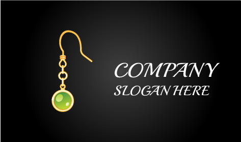 Boucles D'oreilles Glamour Bijoux Logo