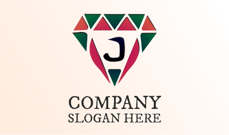 Glimmering Gemstone Jewellery Logo