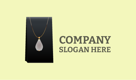 Bijoux Pendentif En Forme De Larme Avec Logo
