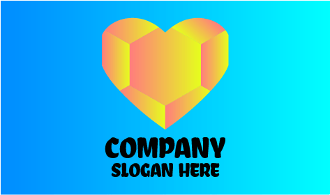 Logo De Bijoux En Pierres Précieuses Jaunes