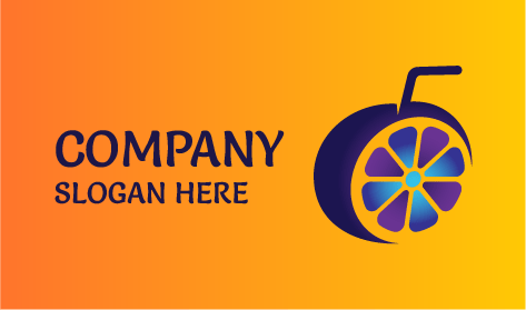 Blue Orange Juice Logo