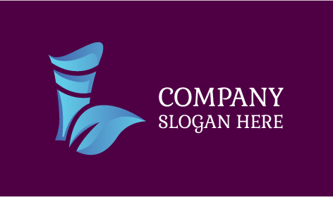 Pure Glossy Leaf Juice Logo