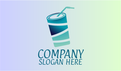 Striped Container Juice Logo