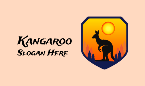 Blue Shield Kangaroo Logo