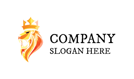 Majestuoso Logotipo Del Rey León