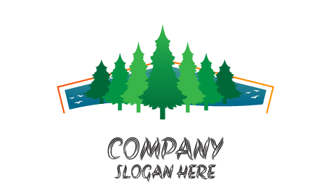 Logo Lanskap Cedar Hijau