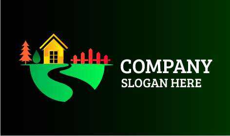 Golden House Landscaping Logo